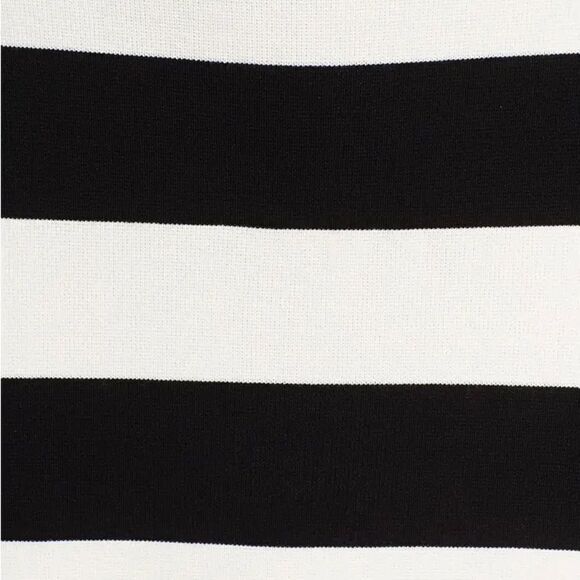 Women's Theory 'Prosecco' Crop Sweater Black/Ivory - Picture 4 of 6